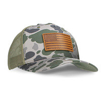 Gorra de Béisbol Personalizada con Parche de Cuero de Caza, Gorra Deportiva de 6 Paneles, Gorras de Malla para Hombre, Gorras Richardson 112, Gorras Trucker