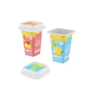 Minitapas de inyección de plástico para Yogurt, recipiente para medir Yogurt, actividad, 50ml