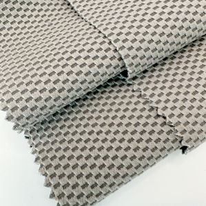 Bán như bánh nóng cation dyeable Polyester Vải rô Jacquard vải polyester 4 cách căng đạn vải dệt kim - Product Image 3