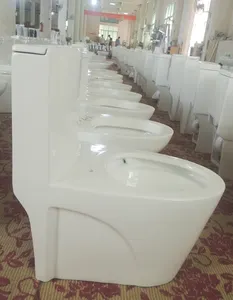 Hot Selling Floor Mount 1 Piece White Ceramics Sanitary Ware Wc Toilet