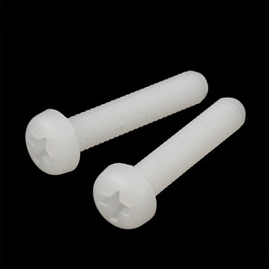 M1.2 M1.4 m1.7 M2 Nylon Phillips Pan đầu máy vít đầy đủ chủ đề đầu tròn cách điện nhựa - Product Image 4