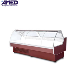 <span class=keywords><strong>Vitrina</strong></span> <span class=keywords><strong>horizontal</strong></span> para refrigerador, <span class=keywords><strong>vitrina</strong></span> de puerta de vidrio con carne fresca - Product Image 5