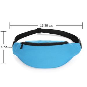 Venta al por mayor de fábrica, logotipo personalizado, estampado bordado para mujer, impermeable, nailon, lona, deporte, bandolera, cinturón en el pecho, riñonera - Product Image 5