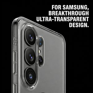 Étui de téléphone TPU+PC avec texture anti-empreintes digitales ultra magnétique en cristal anti-jaunissement pour Samsung Galaxy S26 Ultra - Product Image 3