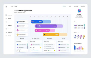 Software de Gestión de Tareas para Planificación y Análisis Financiero Empresarial con Seguimiento de Progreso y Metreros de Eficiencia - Product Image 3