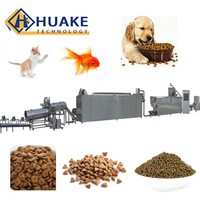 Machine de fabrication d'aliments flottants secs pour poissons et crevettes, ligne de production d'aliments pour animaux d'aquarium et animaux domestiques, extrudeuse