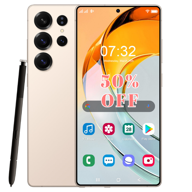 S25 Ultra Android 5G Smartphone 16GB+1TB Deca Core Dual SIM Dual Display 4K HD Resolution 108MP Gaming 65W Quick Charge Global
