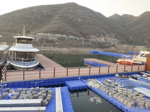 Plataformas Flotantes Modulares <span class=keywords><strong>de</strong></span> Plástico para Embarcaciones, Muelles Flotantes con Moldeo por Soplado a Buen <span class=keywords><strong>Precio</strong></span> - Product Image 2