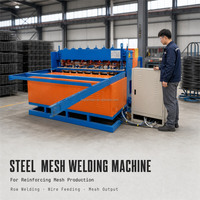 Machine à souder les treillis métalliques en fil d'acier pour la fabrication de treillis de renforcement, fabriquée en usine