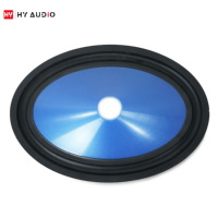 Matériaux pour haut-parleurs HY AUDIO : Suspension en caoutchouc, cône en papier, cône en plastique injecté 6x9 pouces, hauteur effective 39 mm, pièces de rechange pour haut-parleurs