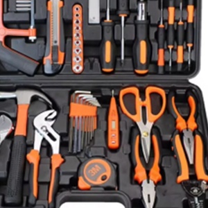 Ensemble <span class=keywords><strong>d</strong></span>'outils à main professionnels de 50 pièces, kit de réparation domestique, marteau, clé à molette, pinces, boîte à outils pour l'entretien domestique et le bricolage - Product Image 6