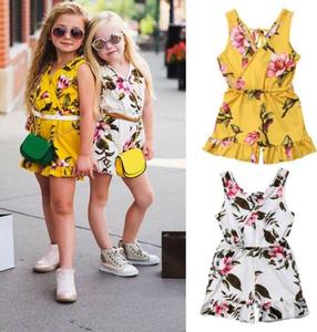 Combinaison sans manches à imprimé floral pour la vente en dropshipping - Product Image 2