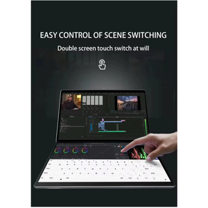 Tablet PC 2-in-1 con Doppio Schermo Intel N100 10.95 Pollici IPS Win 11 Office WiFi Laptop Personale per Casa Touch Screen 8GB/16GB/32GB RAM - Product Image 6