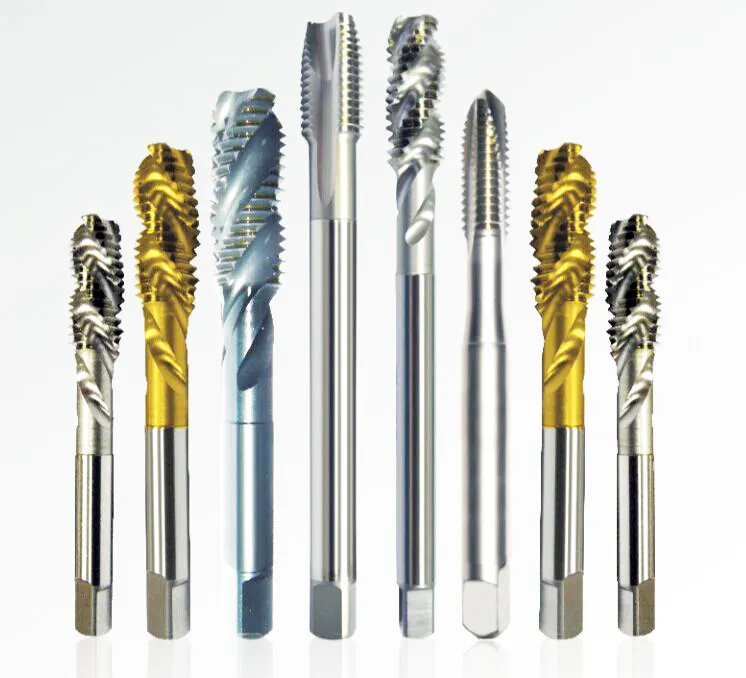 Solid Carbide & HSS Spiral Flute Kết Hợp Máy Vòi Và Chết Trong Tap