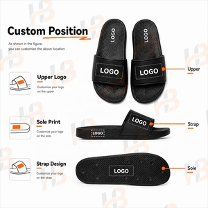 Hebo Lightweight <strong>Slipper</strong> Slides Wholesale Logo,Men Outdoor Slides Breathable Casual <strong>Slippers</strong>,Custom <strong>Slippers</strong> With Logo - Product Image 5