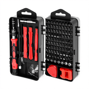 नया मॉडल 115-टुकड़ा सटीक स्क्रूड्राइवर बिट्स सेट ओम स्क्रैपर हैंड टूल किट एंड्रॉइड फोन लैपटॉप के लिए हार्ड केस - Product Image 4