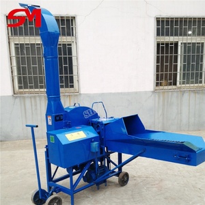 Nouvelle machine à hacher les herbes fourragères SHUOMAN à haute efficacité, populaire dans le monde entier, 2 tonnes/h, 220V/380V/moteur diesel pour l'alimentation animale - Product Image 5