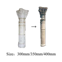 Moules en plastique pour portails, colonnes et piliers romains en béton, et conception de piliers romains de la construction européenne à vendre