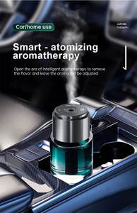 Difusor de Aromas para Coche con Aceite Esencial Recargable, Innovador, con Gradiente de Color, USB, Verde Oscuro, 160 ml de Capacidad, en Inglés - Product Image 5