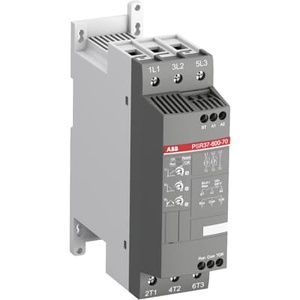 Démarreur progressif compact à semi-conducteurs Mt-a BB PSR37-600-70, 37 kW/400 V 70 A, avec bypass intégré, bobine 24 V CC/CA, IP20, rampe de démarrage/arrêt - Product Image 1