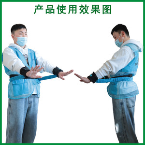 Cinturón de Estiramiento de Brazos Yuqilin, Azul, Elástico, Cómodo, para Ejercicios de Manos, Bandas de Resistencia - Product Image 2