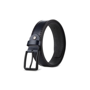 Cinturón informal de cuero de búfalo genuino 100% para hombre con hebilla de aleación duradera Accesorio diario ecológico - Product Image 2