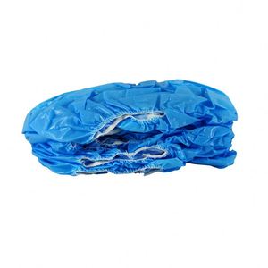 غطاء الحذاء, غطاء الحذاء مقاوم للماء مايكروبورس مع شريط لاصق أزرق عالي الجودة - Product Image 6