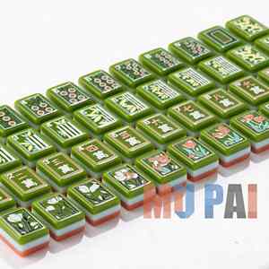 Luxury American <b>Mahjong</b> Game <b>Set</b> 166 Engraved Tiles Full Mah Jongg Kit with Storage Case Joker Tiles Chips Premium Gift - Product Image 5