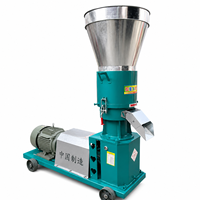Nouvelle Presse à Granulés d'Aliments Rapide et Économique en Temps, Vitesse de Granulation Élevée, Production Quotidienne Optimale, Construction en Acier Allié, Tension 220V/380V, 50-3000kg/h