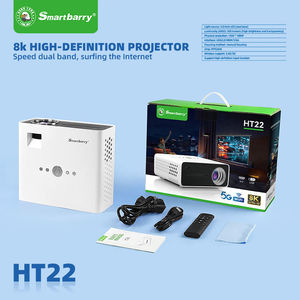 Proyector Inteligente Android 9.0 con Pantalla LCD HT22 Ultra HD 4K para Interiores, Portátil, Color Blanco Estándar, Control Remoto, Cine en Casa - Product Image 4