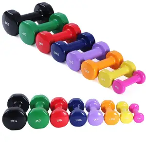 Neoprene Coated Dumbbell Hand Weight Sets, Multiple Weight Options