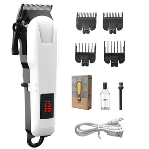 Cortadora de Pelo Inalámbrica Profesional para Hombre, Multifuncional, para Belleza en el Hogar, Recortadora de Pelo Eléctrica de Acero Inoxidable - Product Image 4