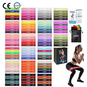 Juego de Bandas de Resistencia de Látex Personalizadas VIGFIT para Entrenamiento Físico, Ejercicio de Cuerpo Completo, Tonificación de Glúteos y Piernas, Rehabilitación y Estiramiento - Product Image 1