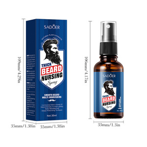 Sadoer – Spray après-<span class=keywords><strong>rasage</strong></span> pour <span class=keywords><strong>homme</strong></span>, soin de la barbe, hydratant, rafraîchissant, aux herbes biologiques, vente directe usine - Product Image 1