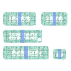 يمكن التخلص منها الإسعافات الأولية الجراحية للماء شفافة العناية بالجروح رباط لاصق الجص ل تضميد الجرح - Product Image 3