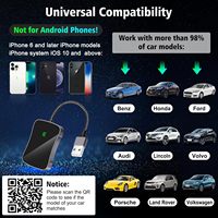 Adaptador/Dongle Inalámbrico CarPlay BOYi, USB/Bluetooth, Plug and Play, Conexión Dual WiFi de 5 GHz, Actualización en Línea, Baja Latencia, Fácil Instalación 1