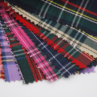 Yarn Dyed Plaids Checked 100 Polyester Fabric for Skirts