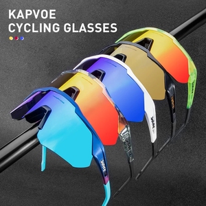 <span class=keywords><strong>Gafas</strong></span> de Ciclismo <span class=keywords><strong>Kapvoe</strong></span> 9027, <span class=keywords><strong>Gafas</strong></span> Deportivas Polarizadas para Exteriores, <span class=keywords><strong>Gafas</strong></span> de Sol Modernas y Coloridas para Ciclismo, 2022 - Product Image 4