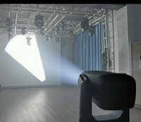 Foco móvil profesional de 1200W con LED, motor CMY CTO, luz de escenario con enfoque, DMX Beam Spot Wash Zoom, aleación de aluminio