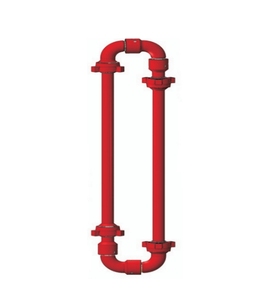 Dầu API 2 "3" loại 50 bán kính dài ống vòng xoay khớp + ống thẳng tích hợp - Product Image 1