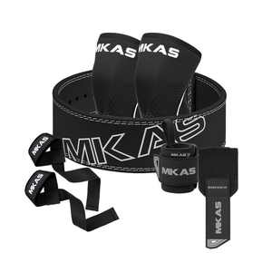 MKAS Custom Logo Lederen Fitness Gym Gordel Gewichthefgordel Antislip Dikke Lederen Gym Gordel Hoge Kwaliteit Powerlifting Gordel Unisex - Product Image 3