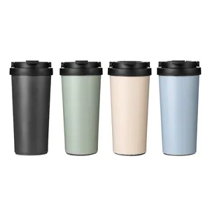 New And Unique Product Ideas 480ml forest color non inverted Portable thermos cup for children boys and girls men and women gift