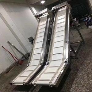 Chine approvisionnement Portable de qualité alimentaire ascenseur incliné palan à chaîne petit convoyeur d'escalade convoyeur à bande à rouleaux inclinés - Product Image 6