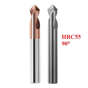 カスタマイズ可能なOEM 90度スポットドリルカーバイドスタブセンタービット1/<span class=keywords><strong>2</strong></span> \ "<span class=keywords><strong>3</strong></span>/4 \" 1 \ "<span class=keywords><strong>2</strong></span> \" 4 \ "6 \" 8 \ "10 \" 12 \ "Chamferロケーションガイド - Product Image 1