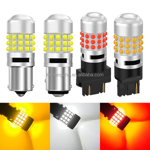 Kaidengzhe Ô Tô Màu Đỏ Màu Trắng Hổ Phách LED Máy Chiếu Bóng Đèn 1156 7443 3157 1157 12V 42smd Tín Hiệu Lần Lượt Xếp Phía Sau Đèn - Product Image 1