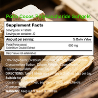 OEM/ODM Capsules molles de polysaccharides de Poria Cocos, antioxydant, régule la fonction du système digestif et renforce l'immunité.