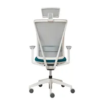 Chaise ergonomique à dossier haut entièrement en maille, 150 kg, chaise de bureau ergonomique pour adulte, siège moderne en métal, hauteur réglable