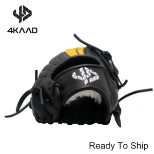 4KAAD di alta qualità guanto da Softball in pelle di pelle di cuoio esterno lancio a destra da 12.5 pollici - Product Image 5