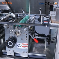 Machine d'emballage automatique en cellophane électrique en acier inoxydable pour aliments, boissons, parfums, thé, lait, tabac, boîtes à pain