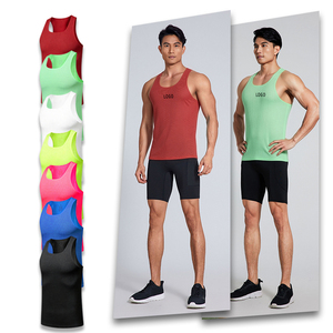 Running Sleeveless Vest Breathable Anti-Shrink Fabric Sports Vest Premium Quality Customize <strong>Men's</strong> <strong>TankTop</strong> for Daily Use - Product Image 5